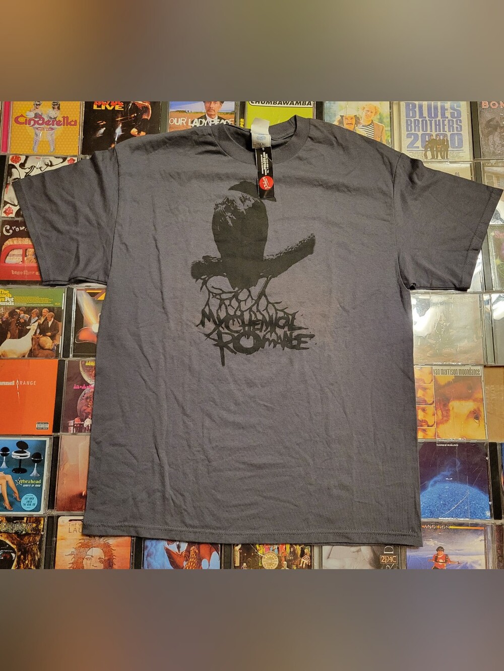 Rare NWT 2006 My Chemical Romance Crow Shirt